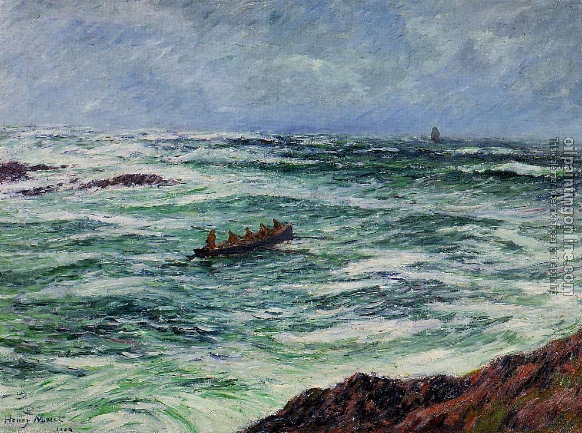 Moret, Henri - The Pilot, The Coast of Brittany